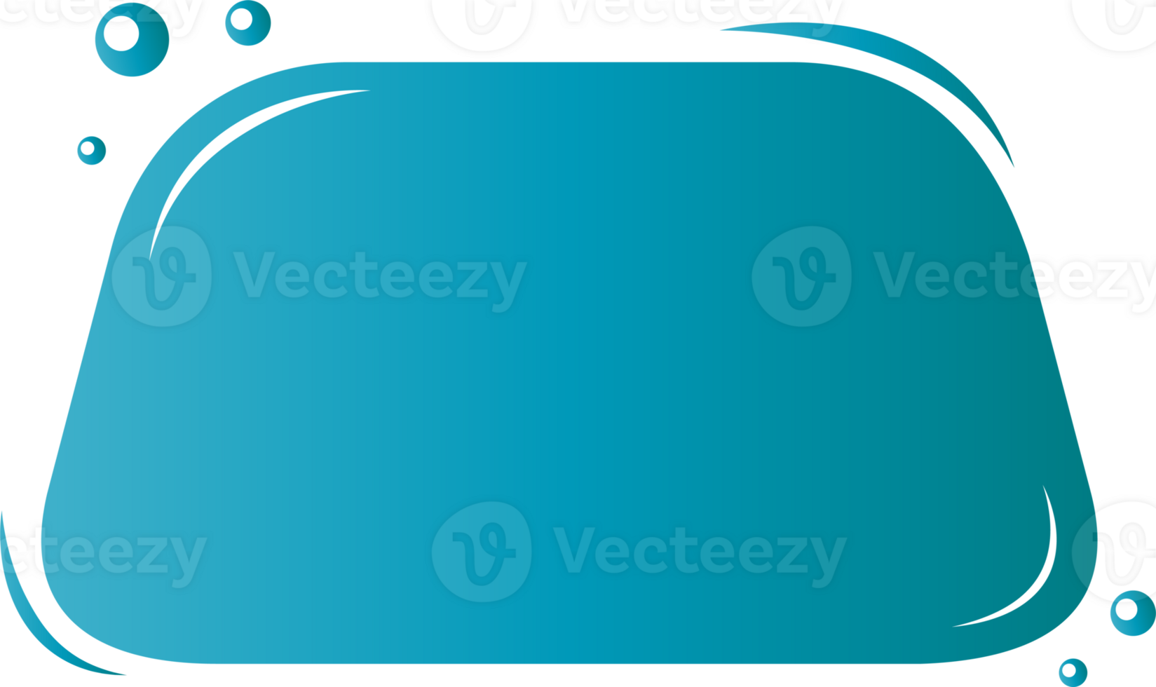 Bubble Speech border frame Gradiant design for decoration or hightlight text word sale price png