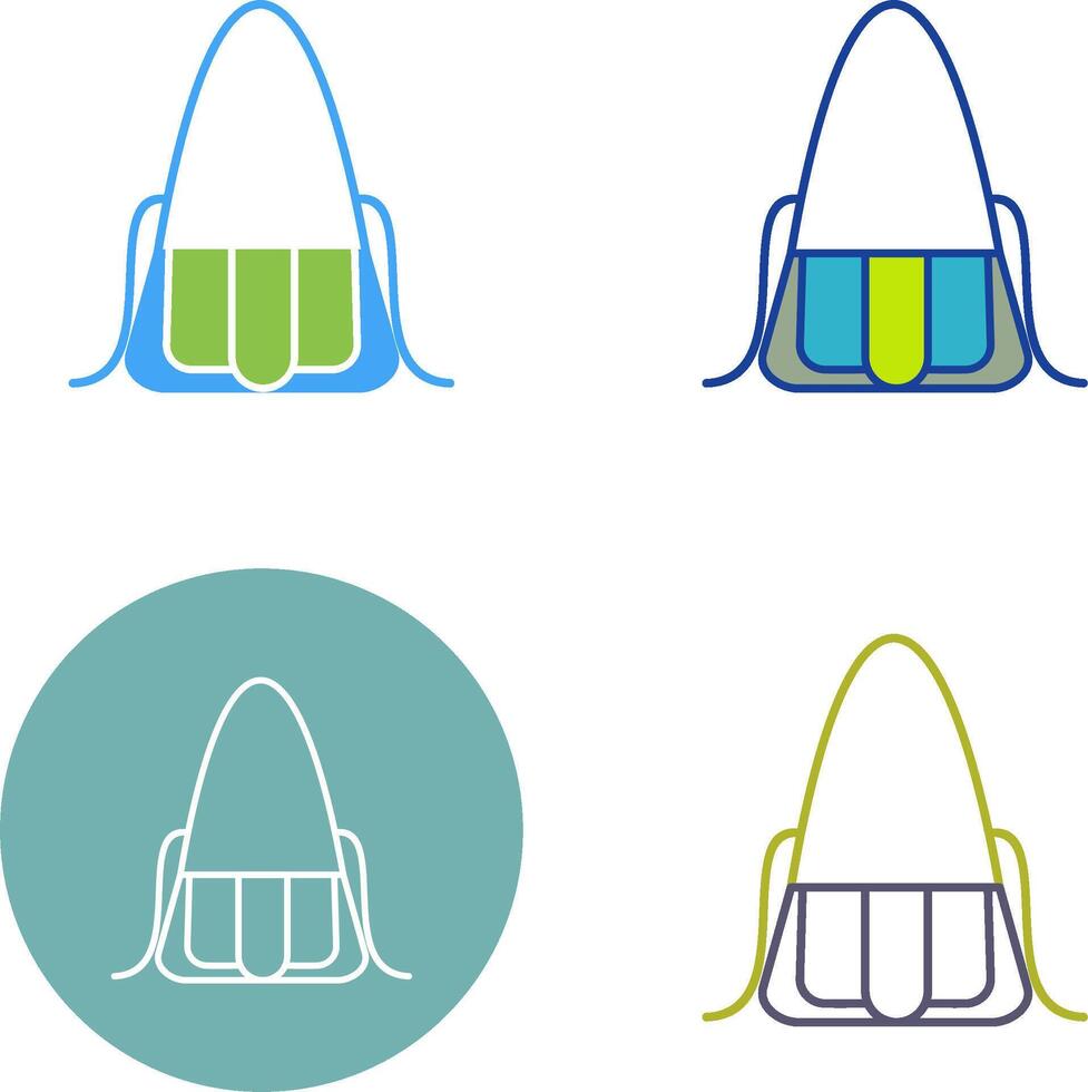 Bag Icon Design vector