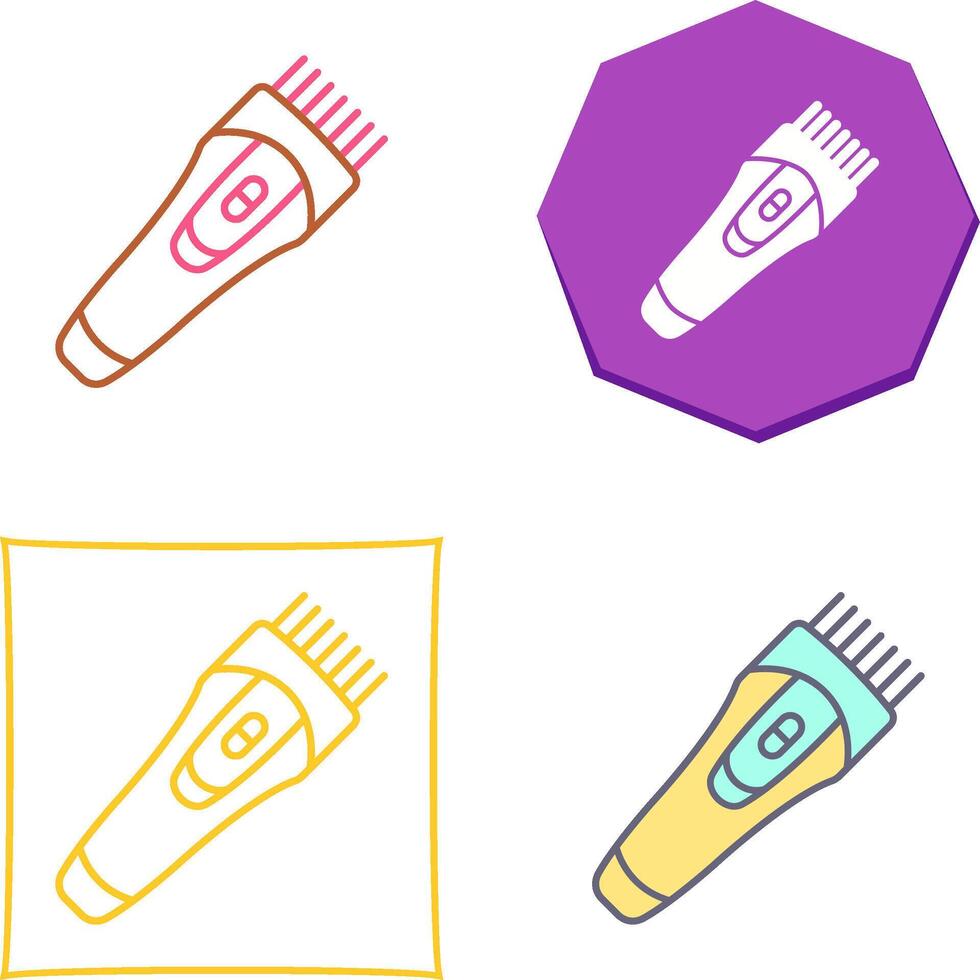 Trimmer Icon Design vector