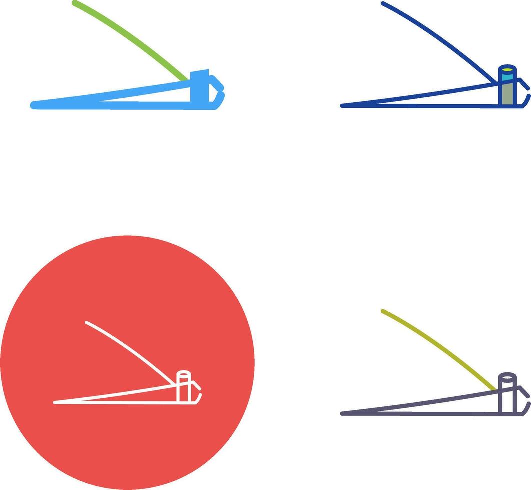 Nailcutter Icon Design vector