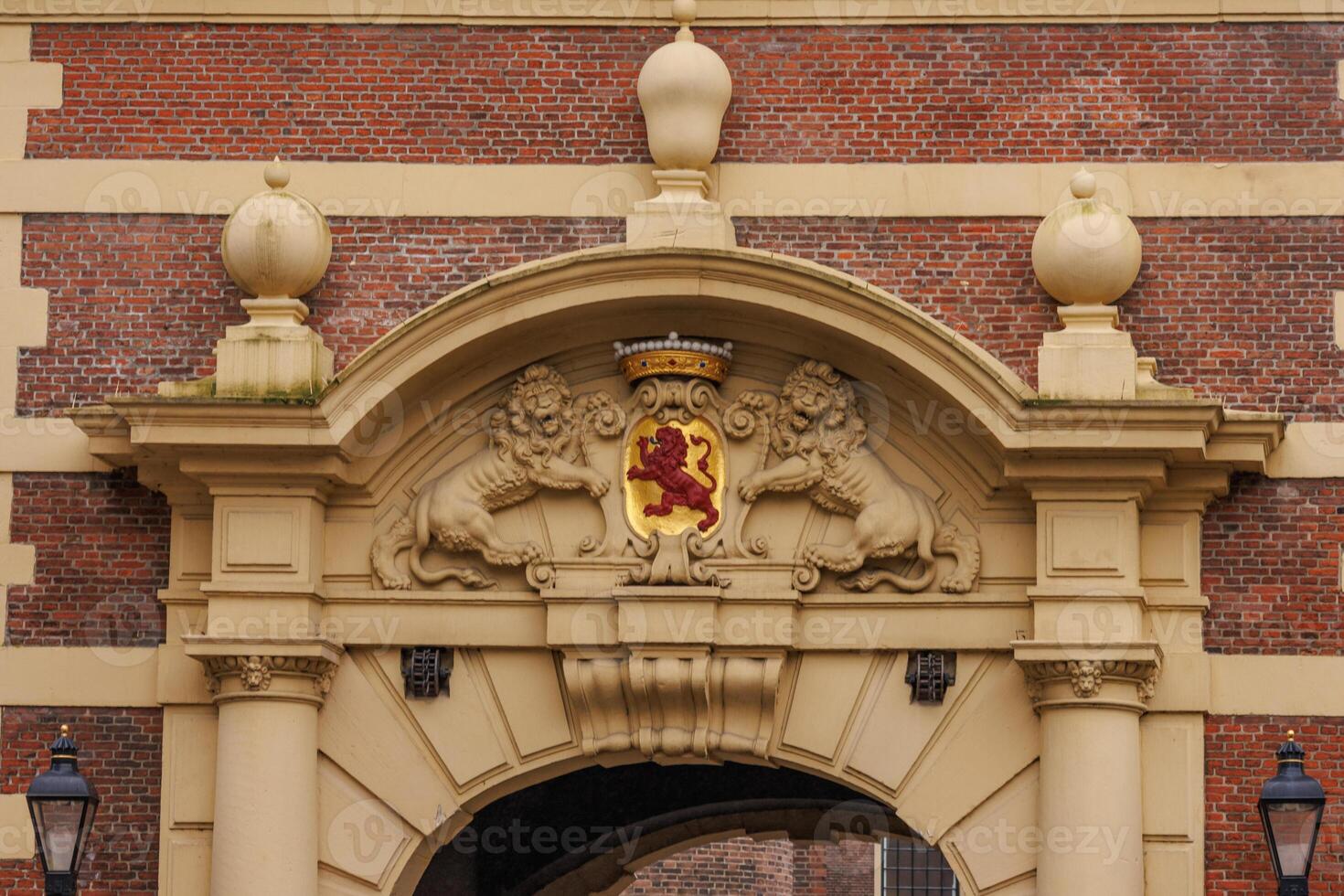 the city of den haag in holland photo