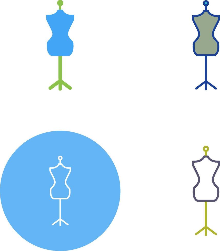 Dress Holder Icon Design vector