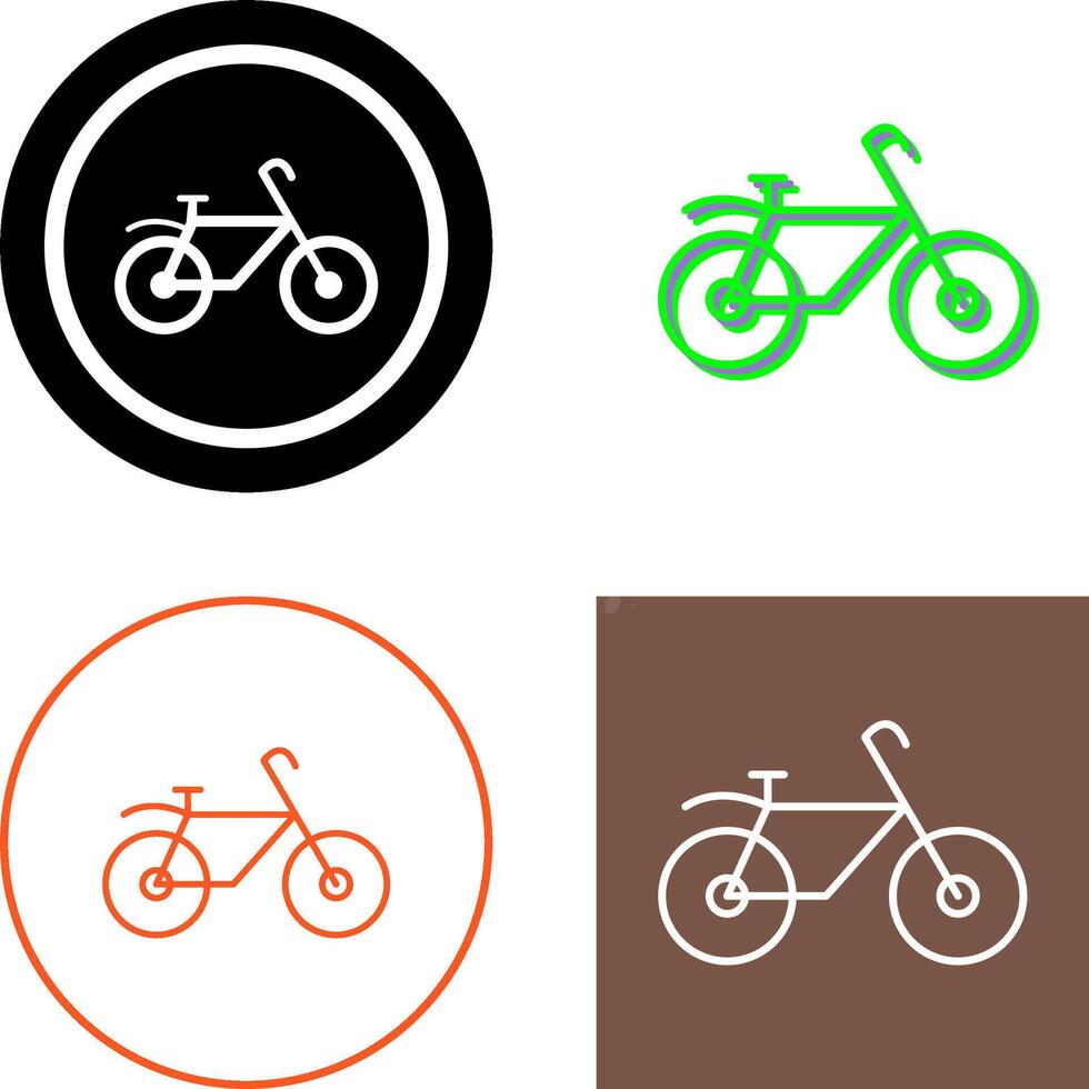 Bicycle Icon Design vector