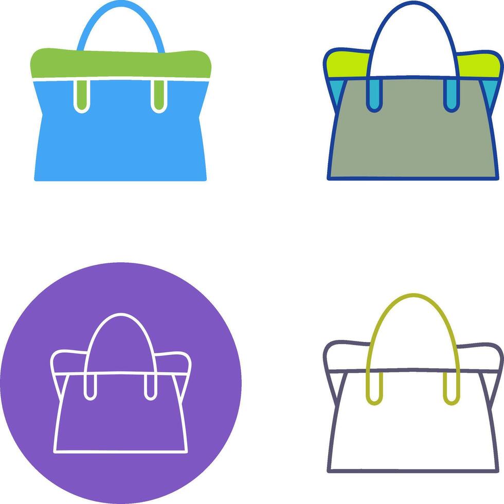 Bag Icon Design vector