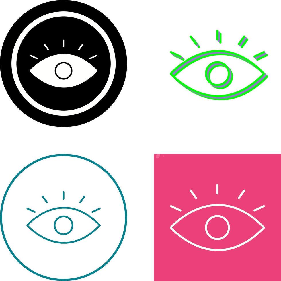 Eye Icon Design vector