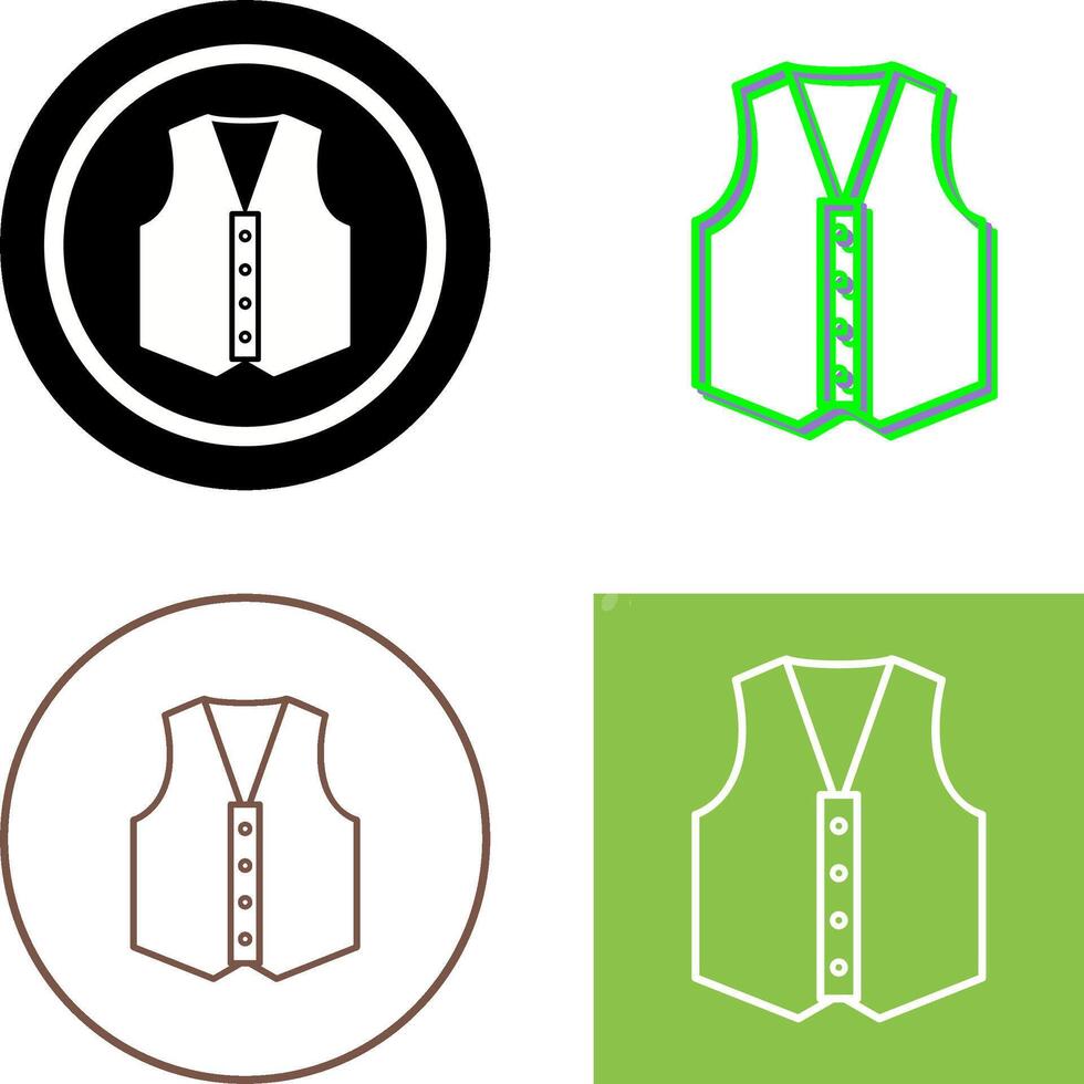 Vest Icon Design vector
