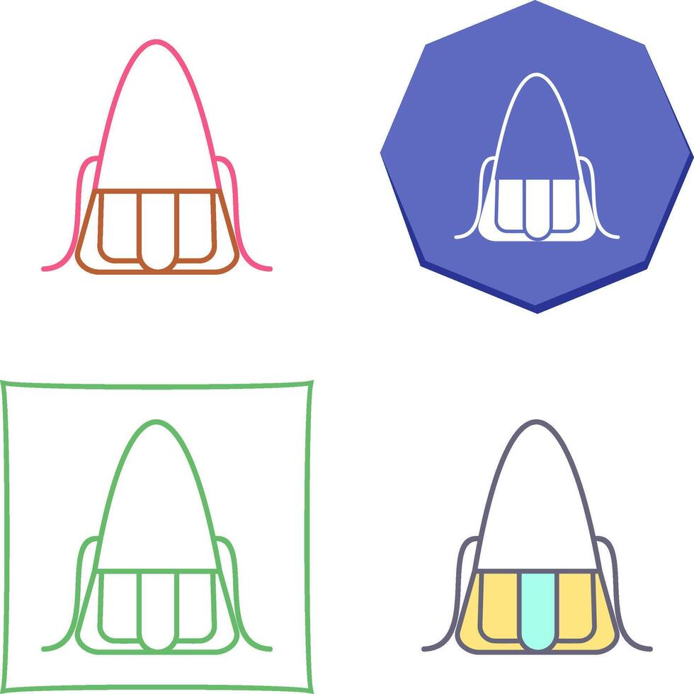 Bag Icon Design vector