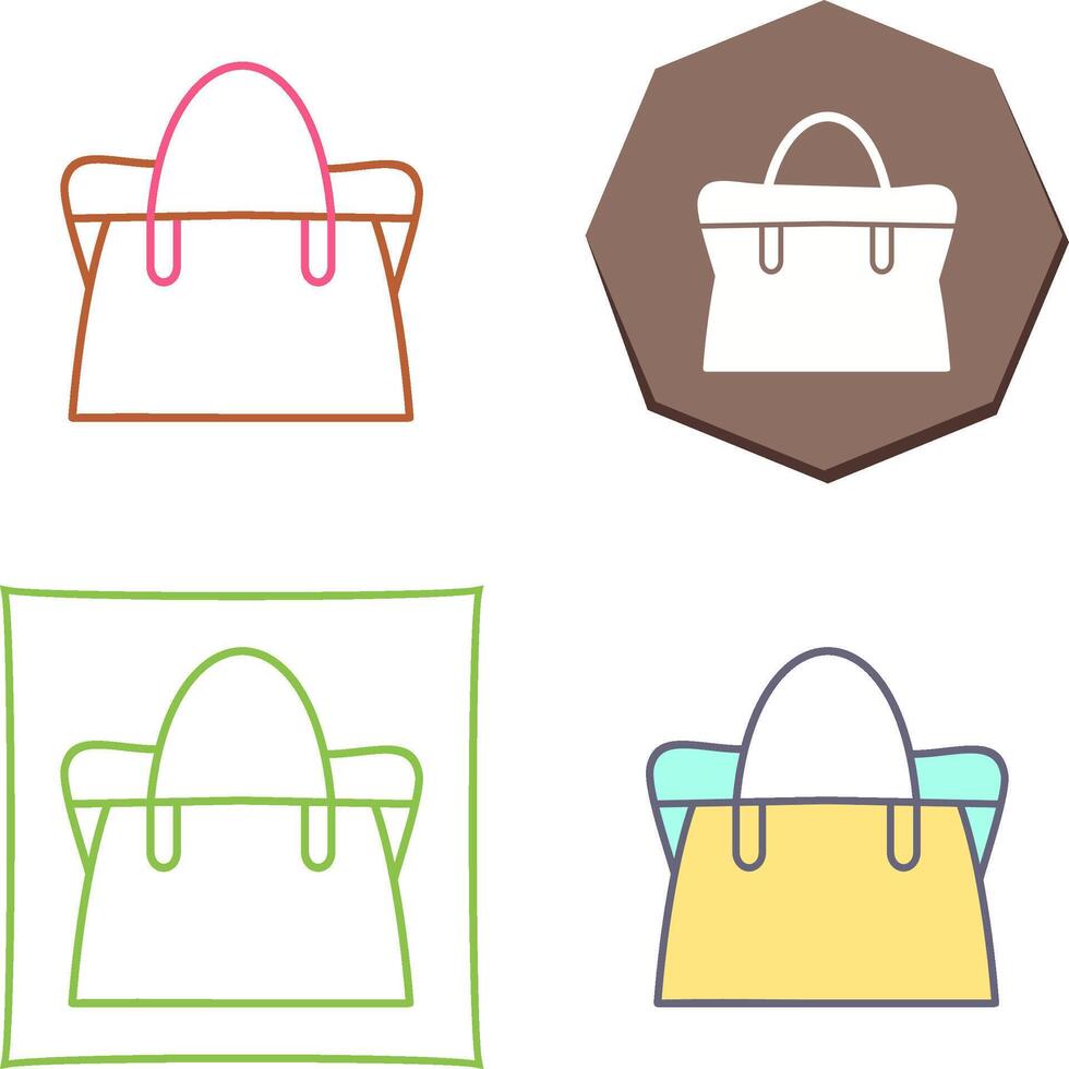 Bag Icon Design vector