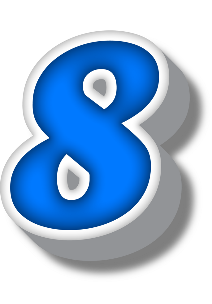 Cartoon Happy Alphabet Letter and Number png
