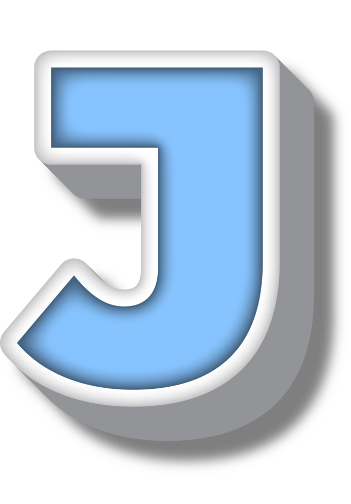 Cartoon Happy Alphabet Letter and Number png