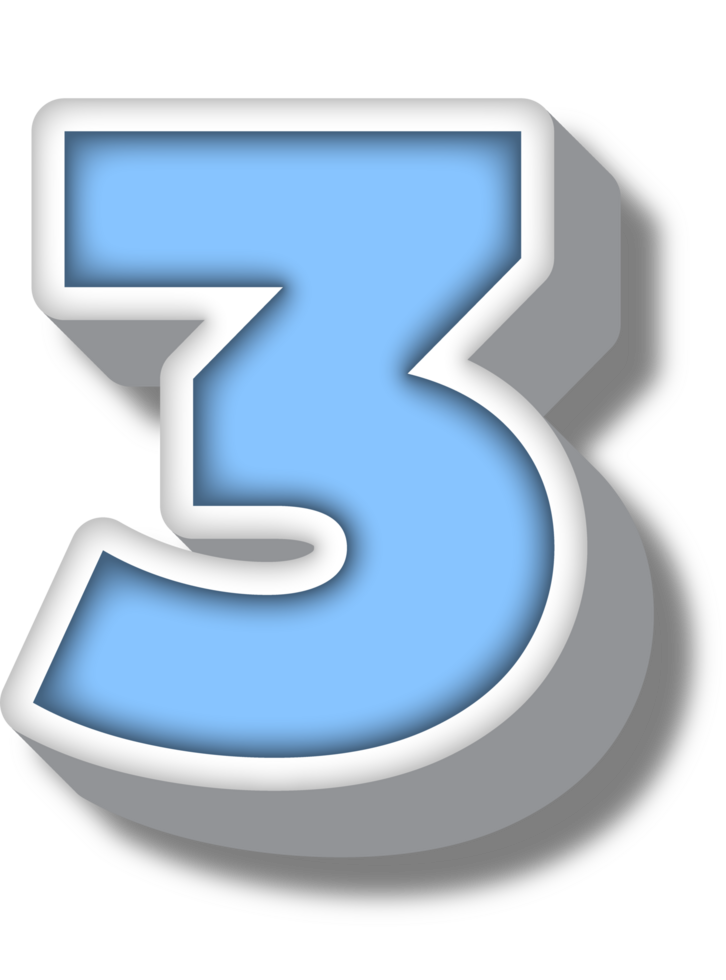 Cartoon Happy Alphabet Letter and Number png