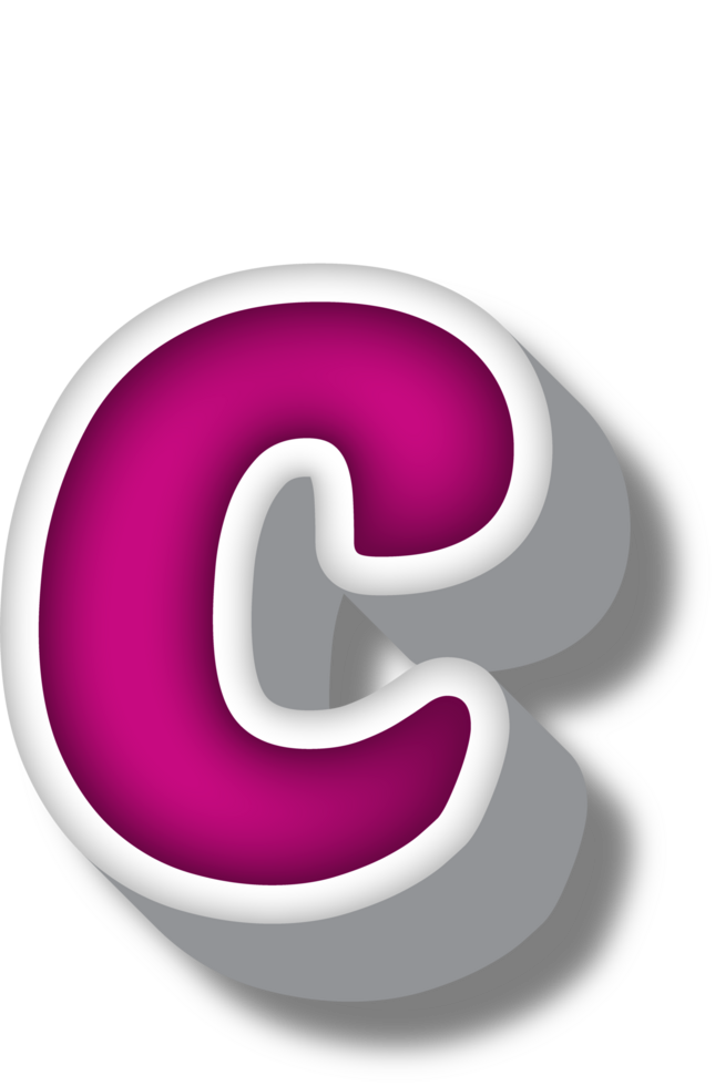 Cartoon Happy Alphabet Letter and Number png