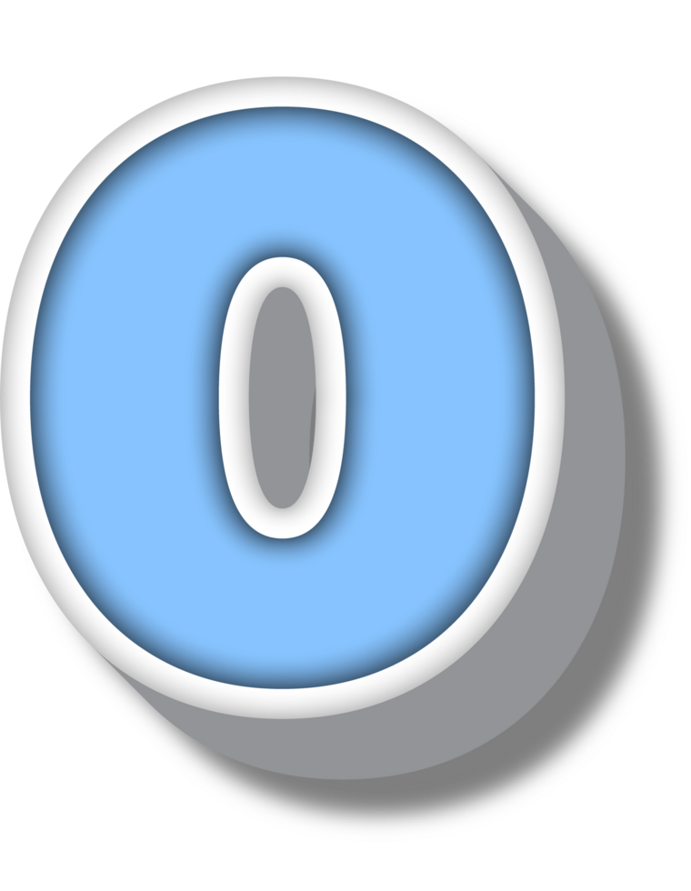Cartoon Happy Alphabet Letter and Number png