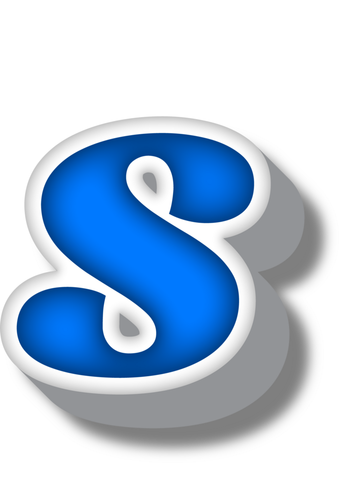 Cartoon Happy Alphabet Letter and Number png