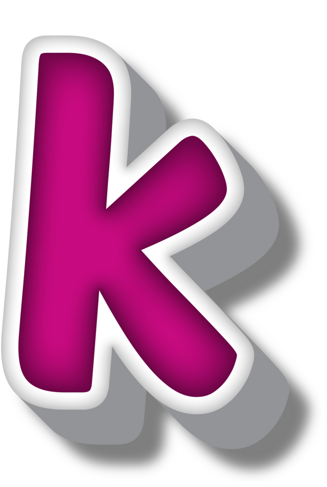 Cartoon Happy Alphabet Letter and Number png