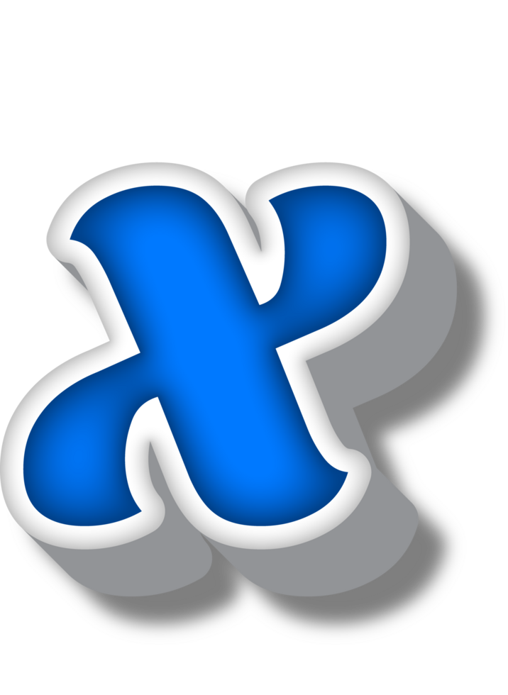 Cartoon Happy Alphabet Letter and Number png