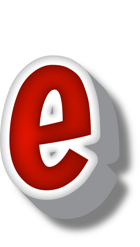 Cartoon Happy Alphabet Letter and Number png