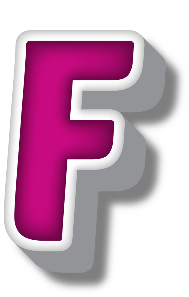 Cartoon Happy Alphabet Letter and Number png