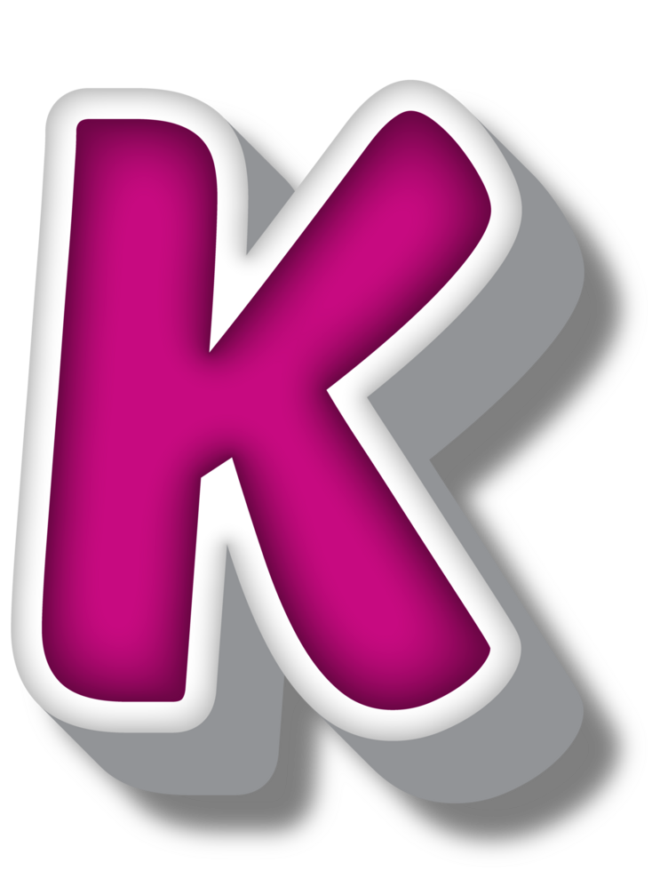 Cartoon Happy Alphabet Letter and Number png