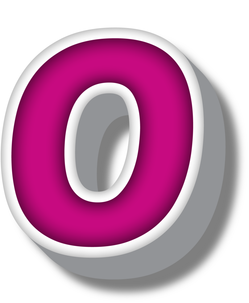 Cartoon Happy Alphabet Letter and Number png