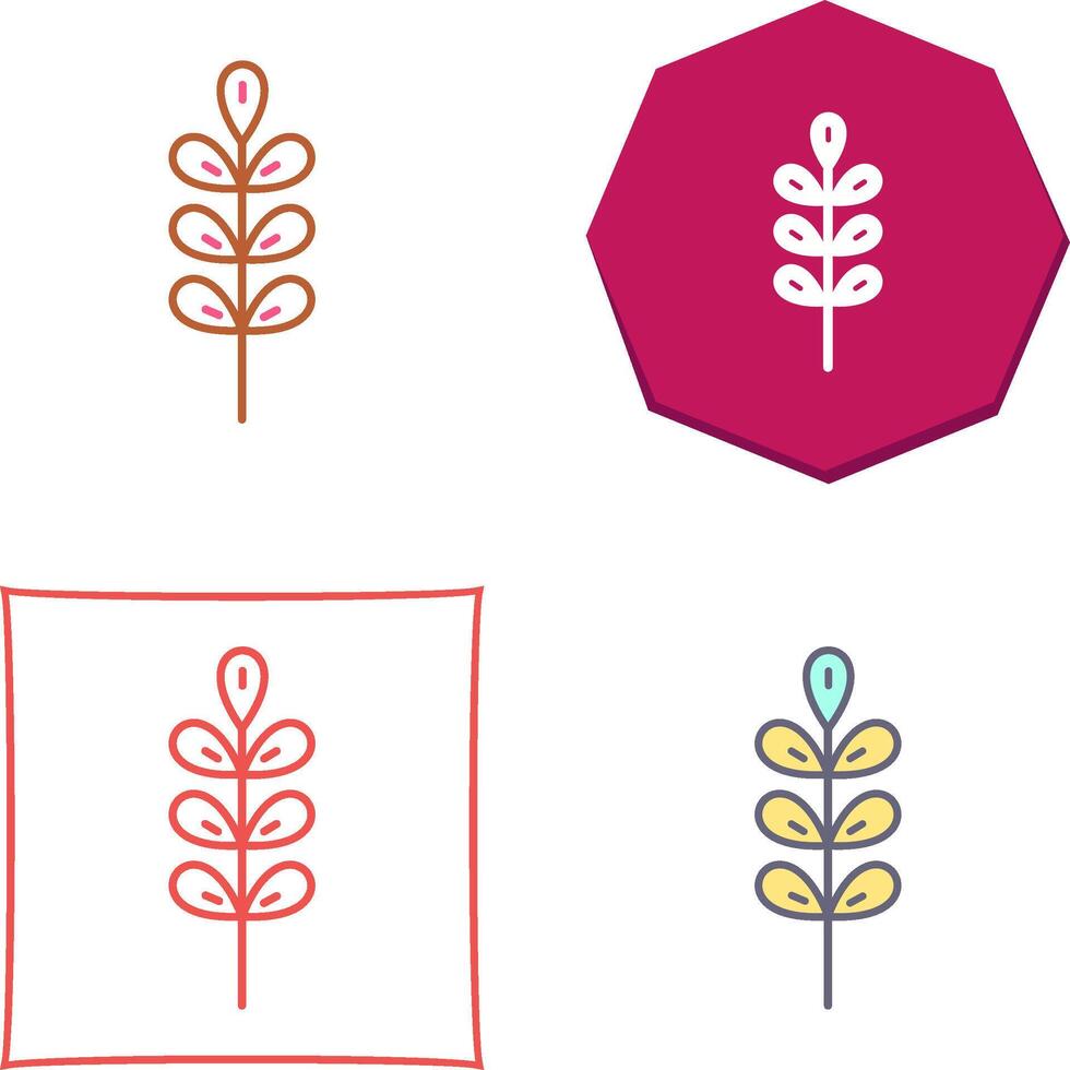 Barley Icon Design vector