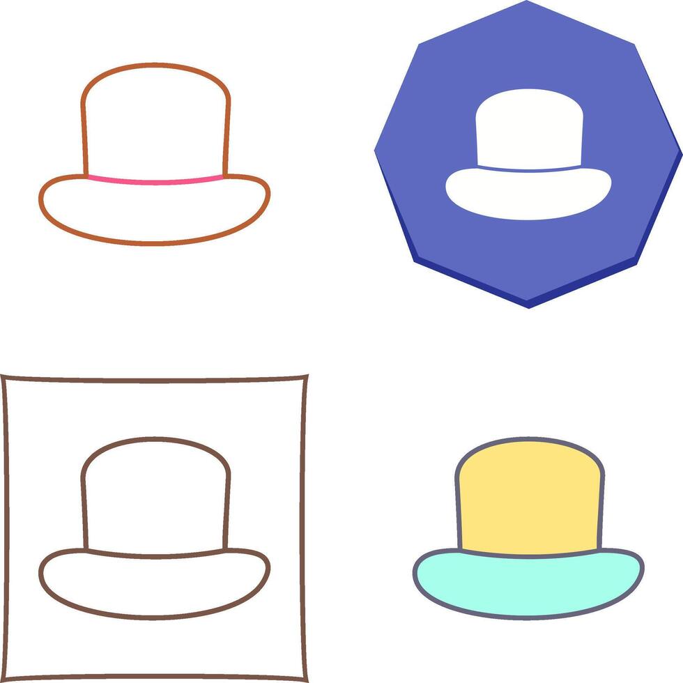 Hat Icon Design vector