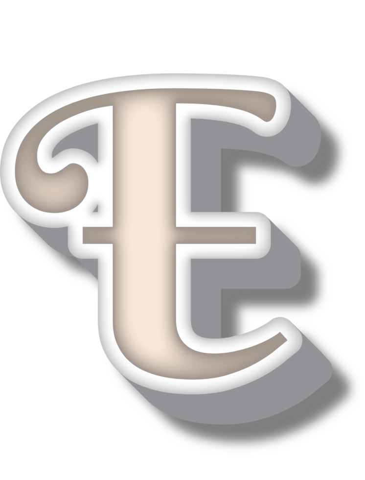 Cartoon Happy Alphabet Letter and Number png