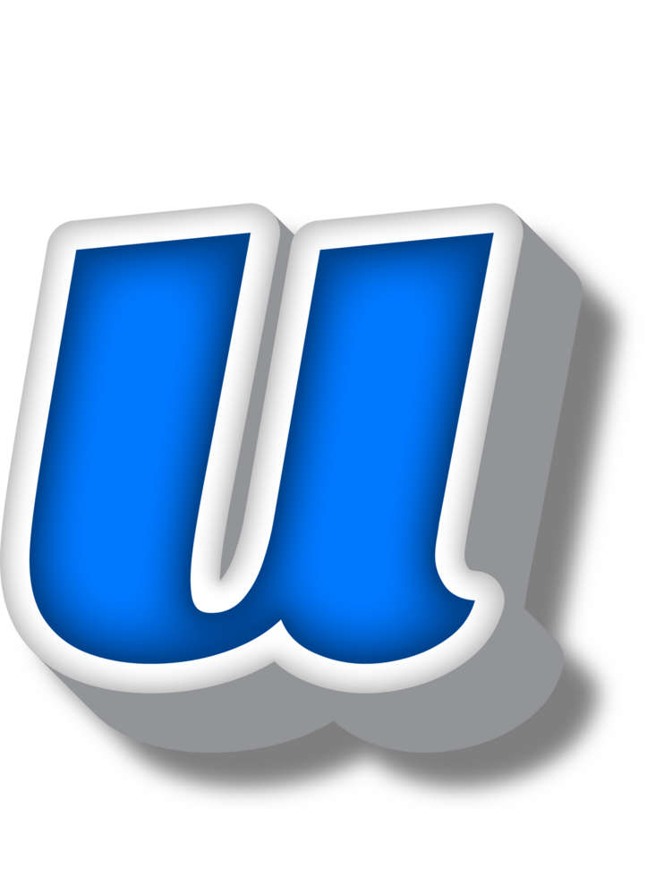 Cartoon Happy Alphabet Letter and Number png