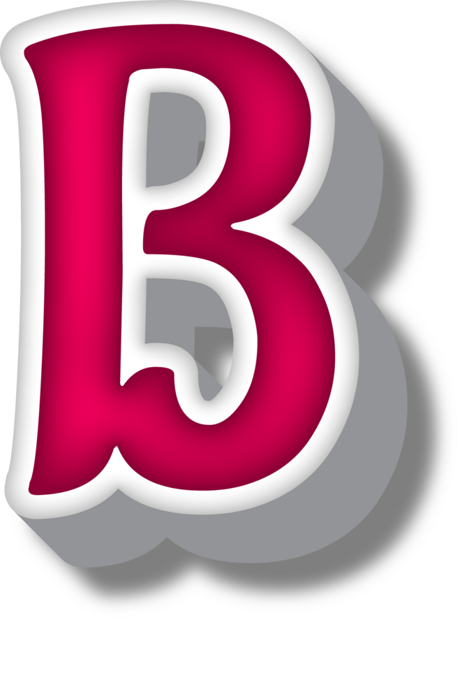 Cartoon Happy Alphabet Letter and Number png
