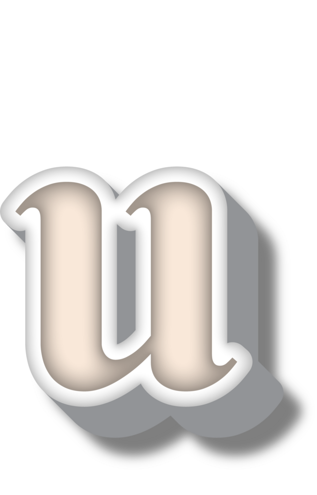 Cartoon Happy Alphabet Letter and Number png