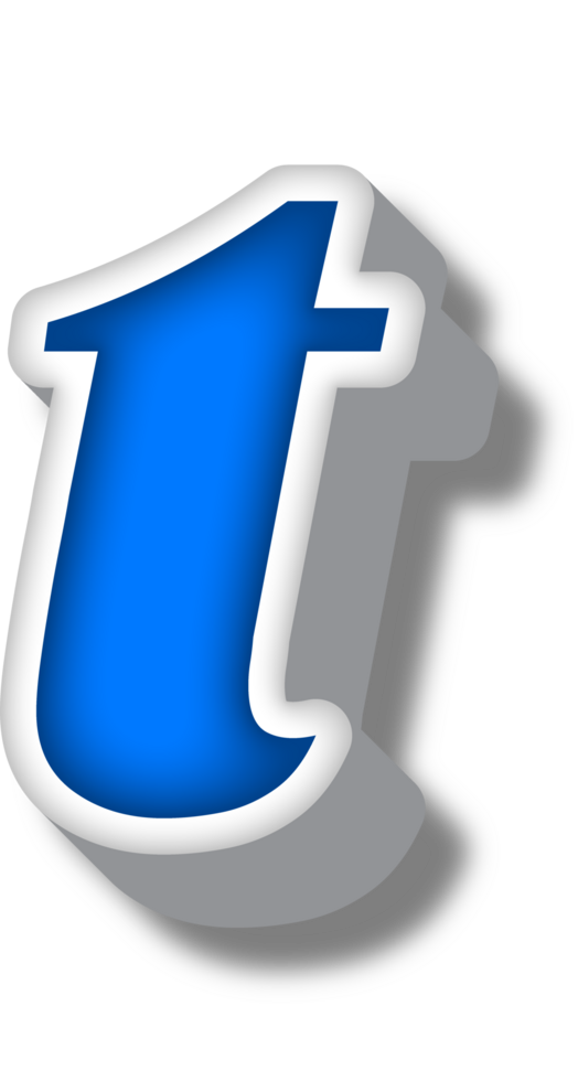 Cartoon Happy Alphabet Letter and Number png