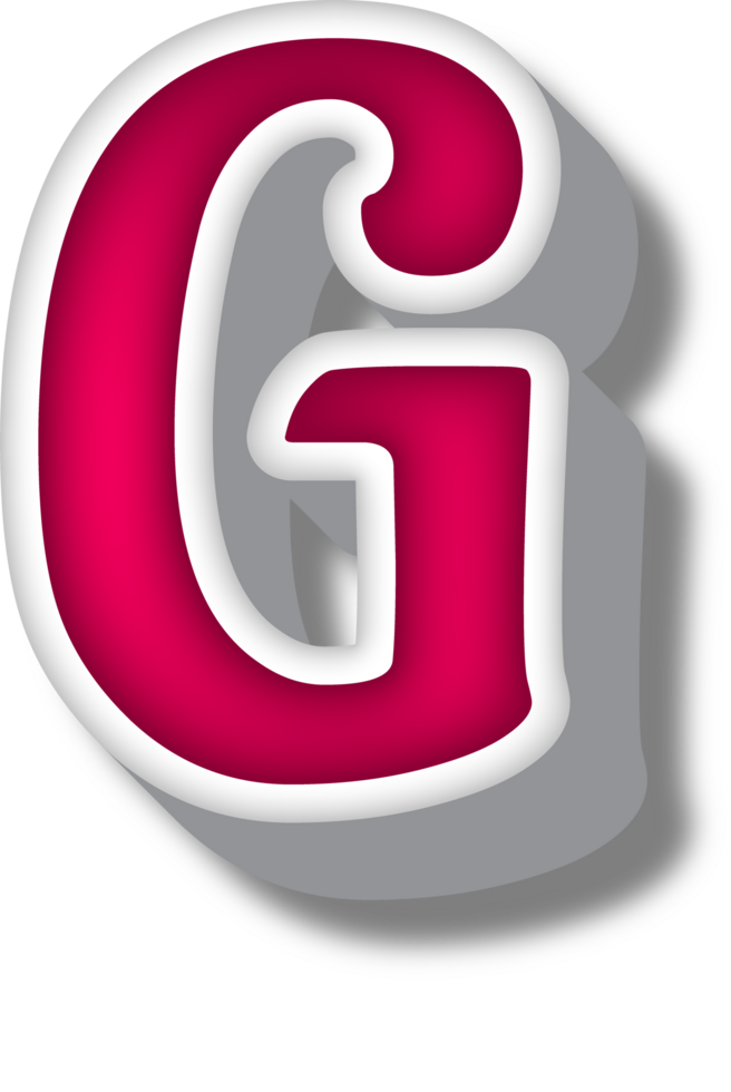 Cartoon Happy Alphabet Letter and Number png