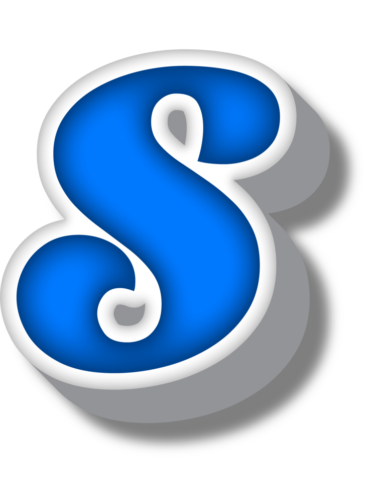 Cartoon Happy Alphabet Letter and Number png
