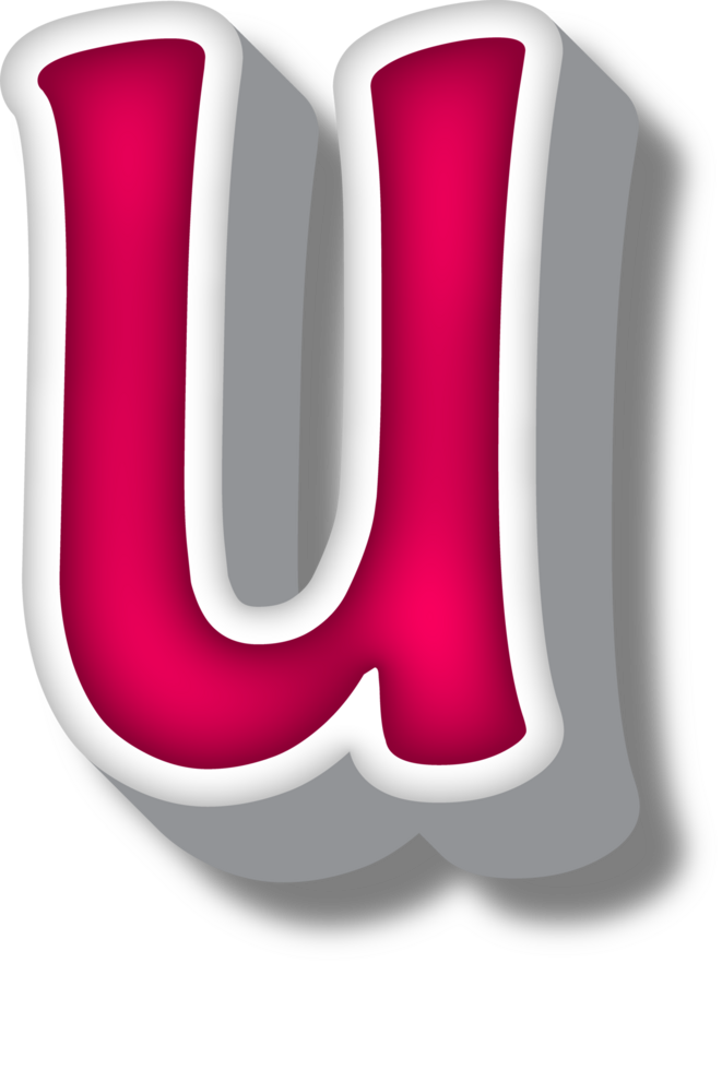 Cartoon Happy Alphabet Letter and Number png