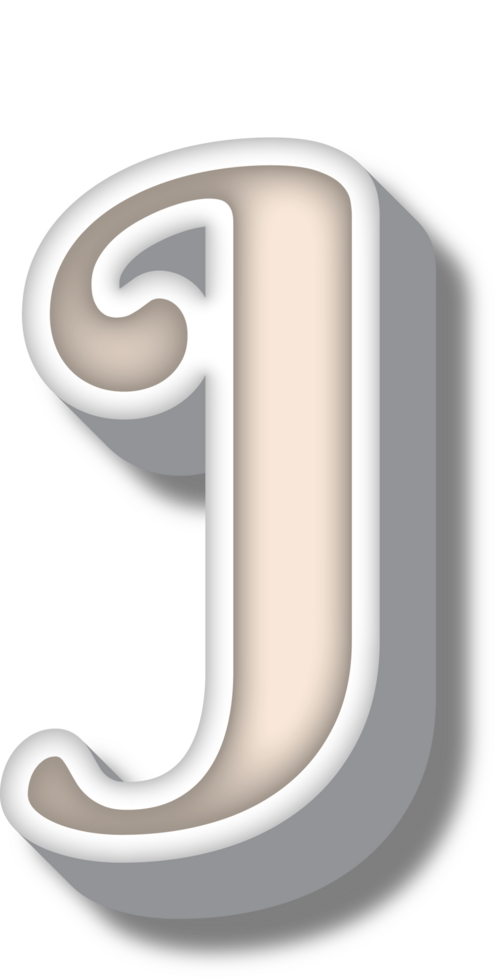 Cartoon Happy Alphabet Letter and Number png