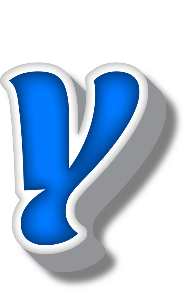 Cartoon Happy Alphabet Letter and Number png