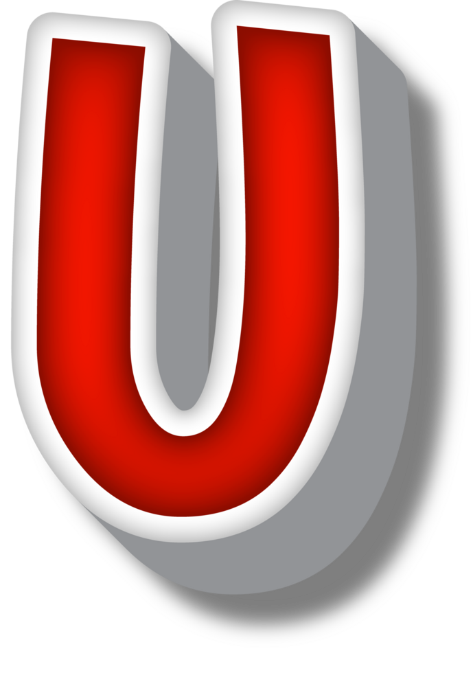 Cartoon Happy Alphabet Letter and Number png