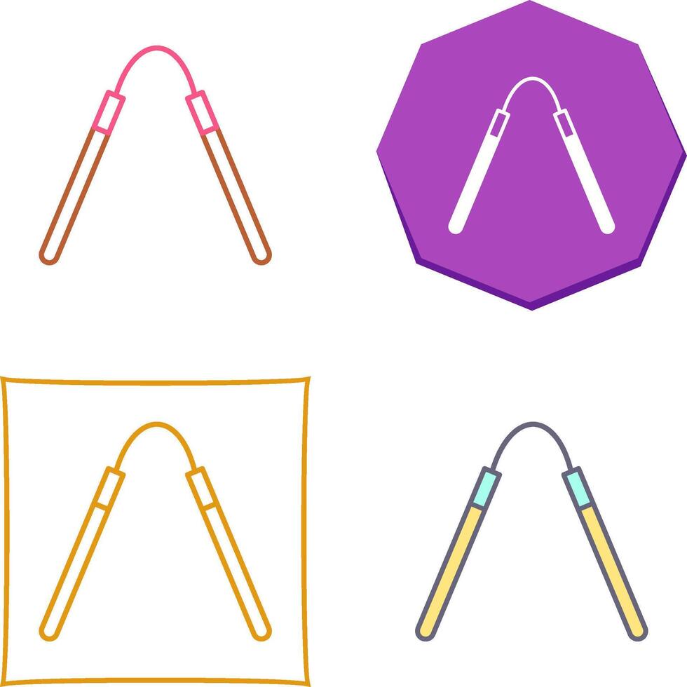 Hair Plucker Icon Design vector