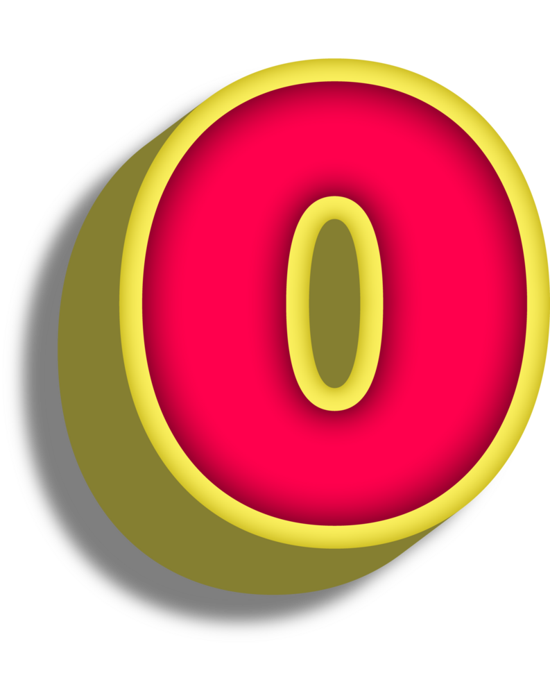Cartoon Happy Alphabet Letter and Number png