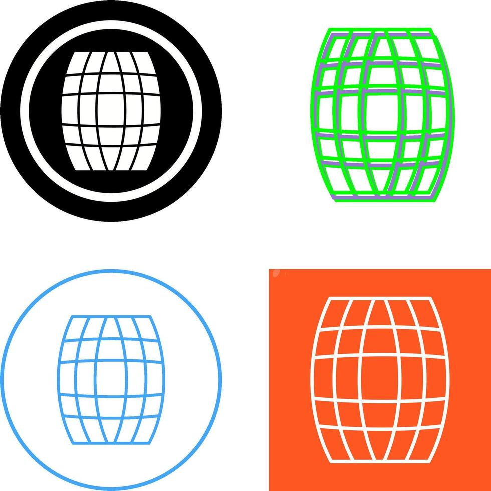 Barrel Icon Design vector