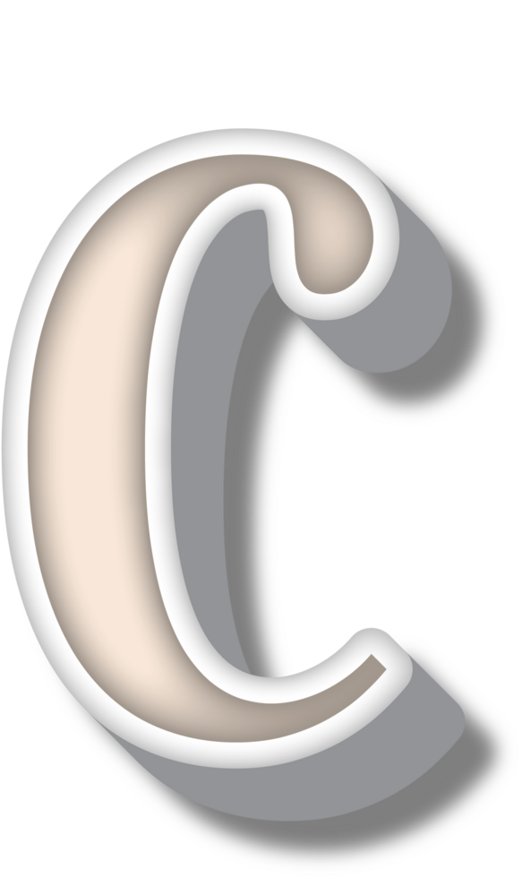 Cartoon Happy Alphabet Letter and Number png
