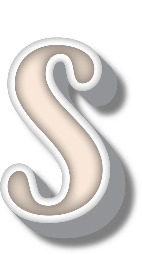 Cartoon Happy Alphabet Letter and Number png