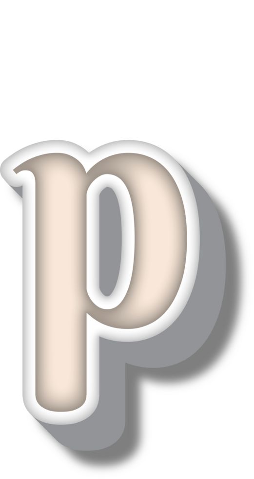 Cartoon Happy Alphabet Letter and Number png