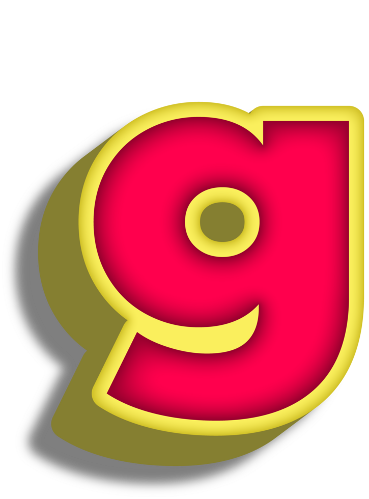 Cartoon Happy Alphabet Letter and Number png