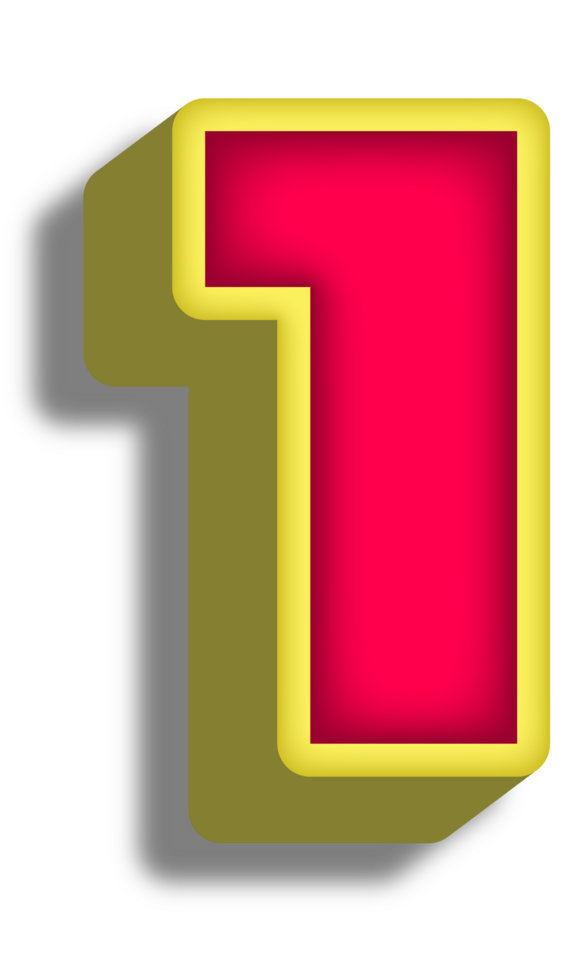 Cartoon Happy Alphabet Letter and Number png