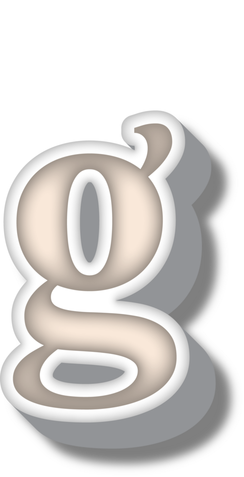 Cartoon Happy Alphabet Letter and Number png