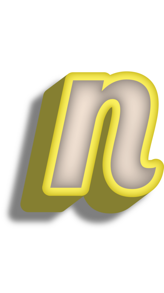 Cartoon Happy Alphabet Letter and Number png