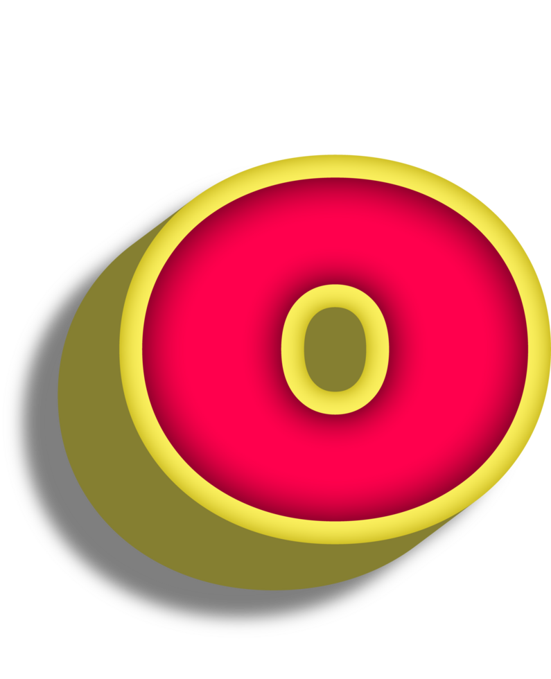 Cartoon Happy Alphabet Letter and Number png