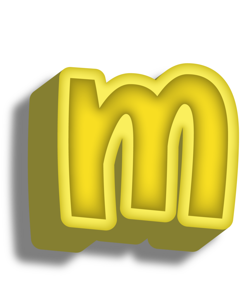 Cartoon Happy Alphabet Letter and Number png