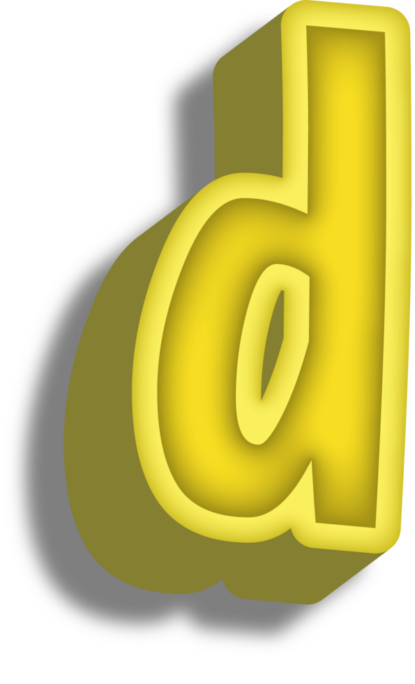 Cartoon Happy Alphabet Letter and Number png